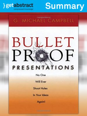 cover image of Bullet Proof Presentations (Summary)